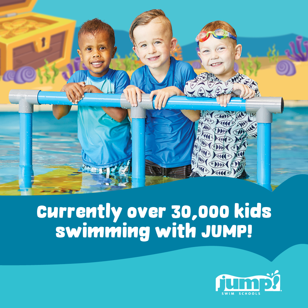 JUMP! Swim Schools achieves over 30,000 kids